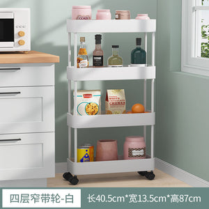 4-Tier Storage rack with multiple floors